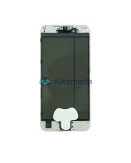 Glass With Frame + Polarizer For IPhone 6s White