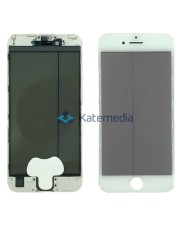 Glass With Frame + Polarizer For IPhone 6s White