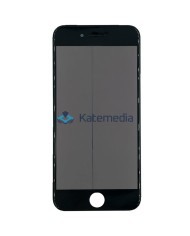 Glass With Frame + Polarizer For IPhone 7+ Black