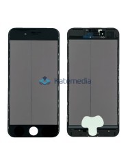Glass With Frame + Polarizer For IPhone 7+ Black