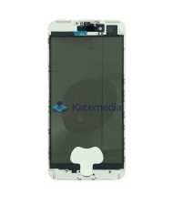 Glass With Frame + Polarizer For IPhone 7+ White