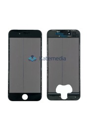 Glass With Frame + Polarizer For IPhone 8 Black