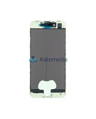 Glass With Frame + Polarizer For IPhone 8 White