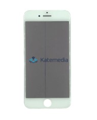 Szyba z ramką polaryzacja do iPhone 8+ Biała