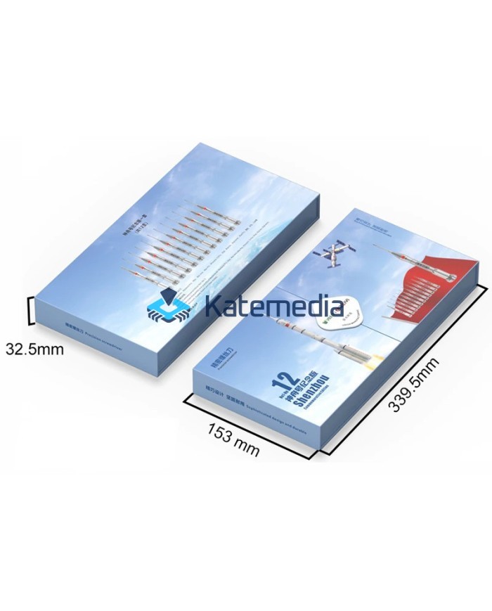 Screwdriver set for repairing iPhone MacBook 12 pcs