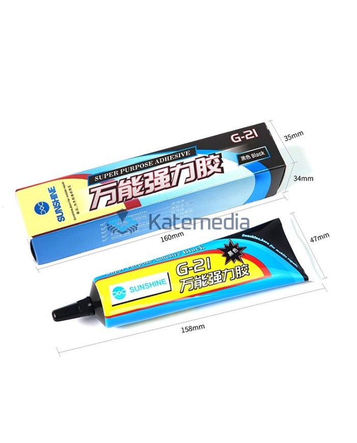 SUNSHINE G-21 Adhesive Black 50ml