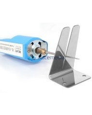 A handle for removing glue from the glue removing device