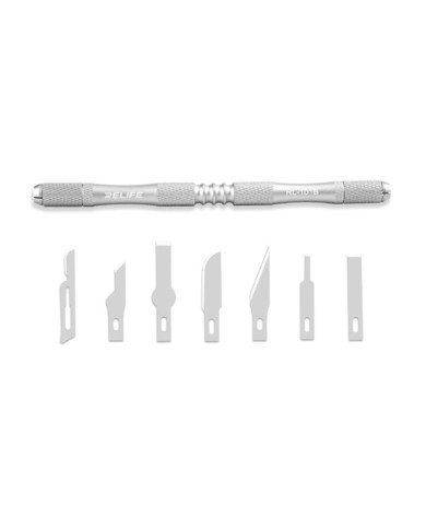 Scalpel + set of blades for motherboard service