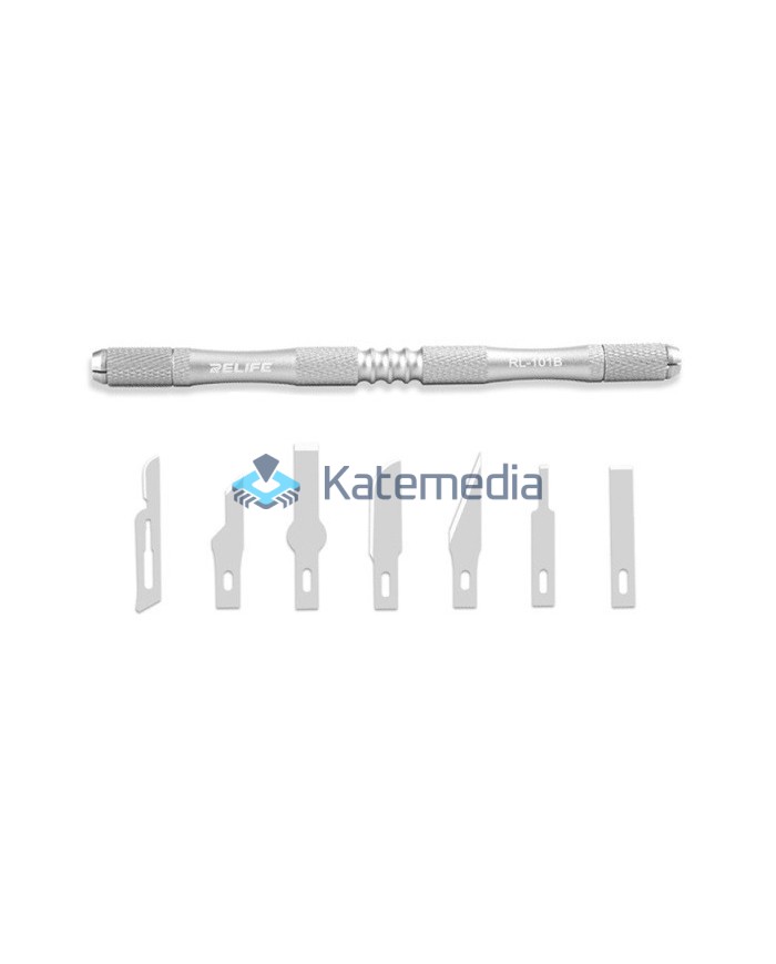 Skalpel + zestaw ostrzy do serwisu płyt głównych