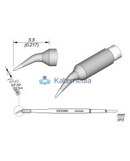 Soldering Tip JBC C210002 Conical Bent Ø 0.2