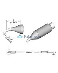 Soldering Tip JBC C245034 Conical Bent Ø 0.4 S1