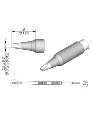 Soldering Tip JBC C210024 Chisel Cartridge 0.8 x 0.3