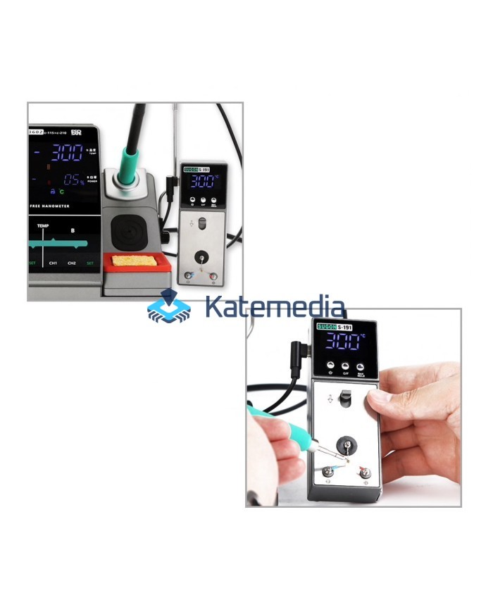 Sugon T3602 double handle soldering station with a JBC Handle