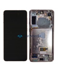 Wyświetlacz Samsung S21+ Fiolet ORYGINAŁ DEMONTAŻ