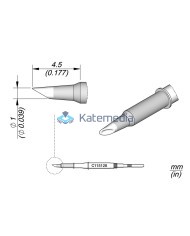 JBC C115128 Spoon Cartridge Ø 1 soldering tip