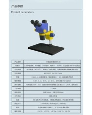 Stereo Microscope Triocular Mechanic D65T-B3