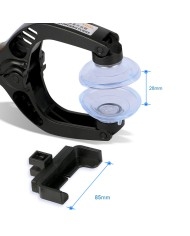 Suction cup opener for GSM LCD phones
