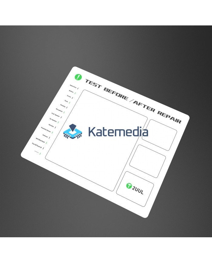 Duża mata magnetyczna z segregacją 2UUL 30x25 cm