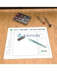 Large magnetic mat with segregation 2UUL 30x25 cm