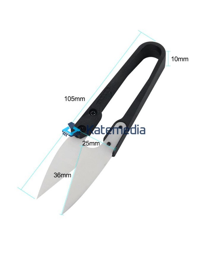 Ceramic scissors for the service