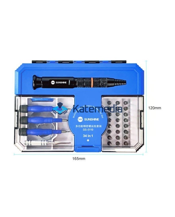 Professional set of screwdrivers for phone repairs