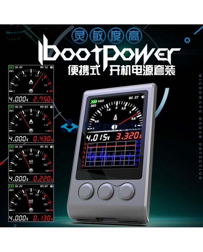 Przewody zasilające iBoot Power all in 1 z LCD iPhone 6 - 13PM