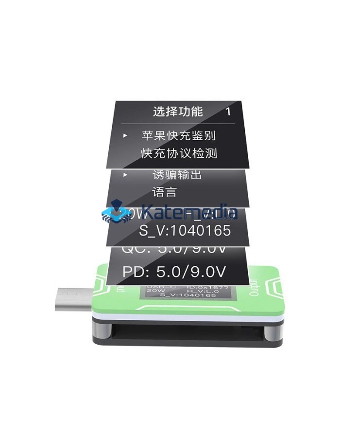 JCID PD-CT02 Tester miernik ładowania QC / PD