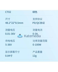JCID PD-CT02 Tester QC/PD charge meter