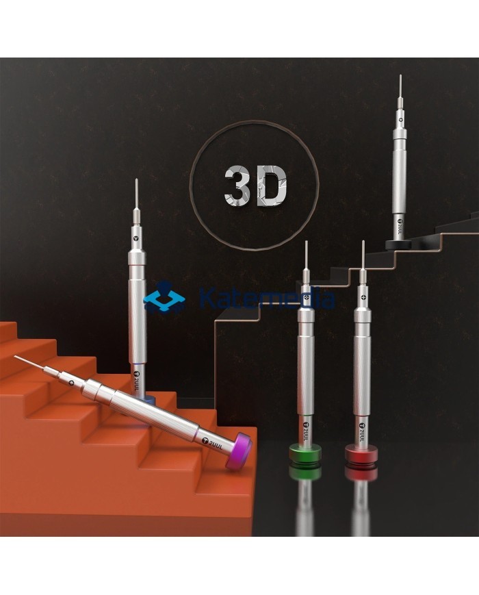 Śrubokręt Wkrętak 2UUL 3D Convex Cross 2.5mm
