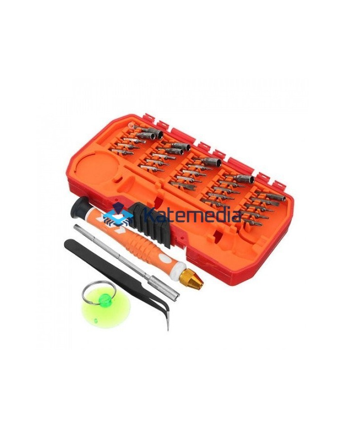 A set of screwdriver tools for repairing phones