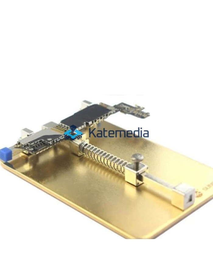 Metal holder for holding motherboards