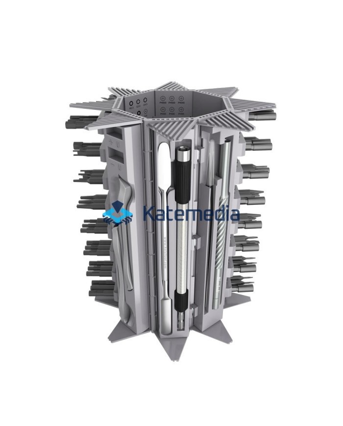 Profesjonalny zestaw wkrętaków precyzyjnych 128w1