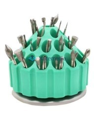 Rotating stand for bits cutters service tools