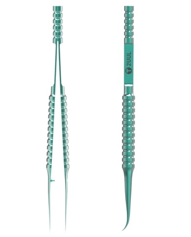 Pinceta 2UUL Stop Tytanu Ultra Cienka Zakrzywiona