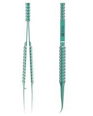 Tweezers 2UUL Titanium Alloy Ultra Thin Curved
