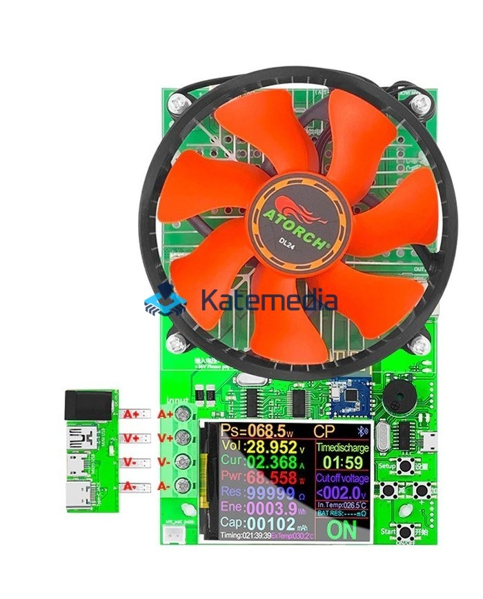 Elektroniczne obciążenie Atorch DL24 200V 20A 150W