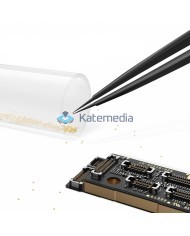 Gold-plated pads spacers to middle layer iPhone