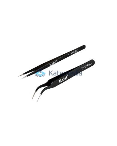 Antistatic Tweezers Kaisi T-15 Curved