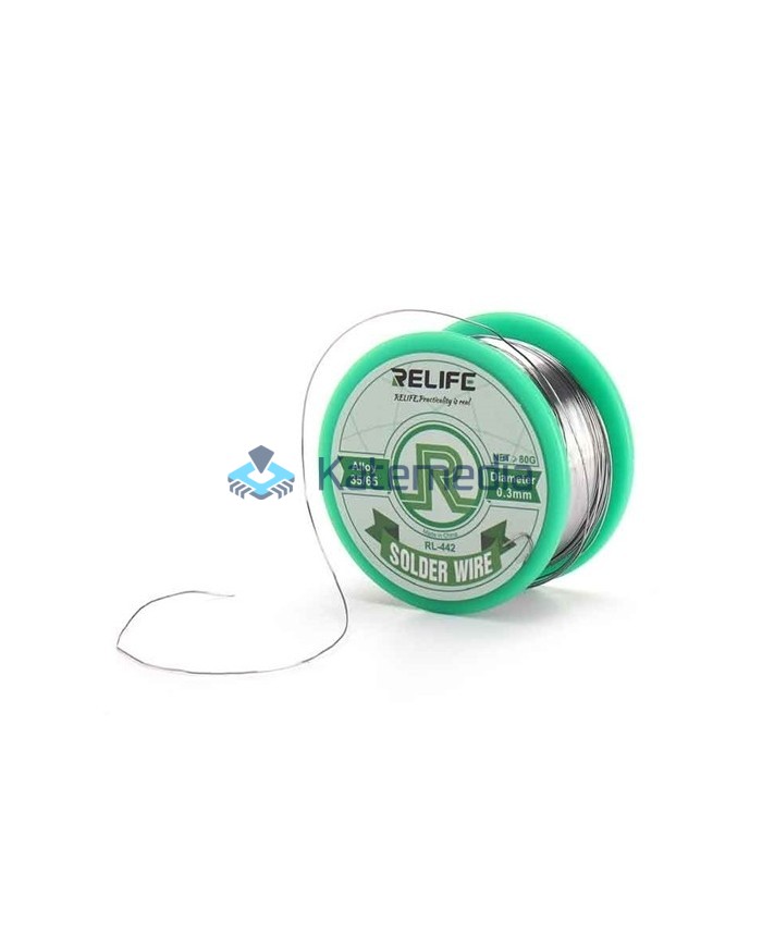 Solder Wire Tin Relife RL-442 0.5mm 35/65 100g