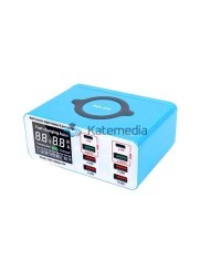 Service charger 8 ports 45W Type C induction