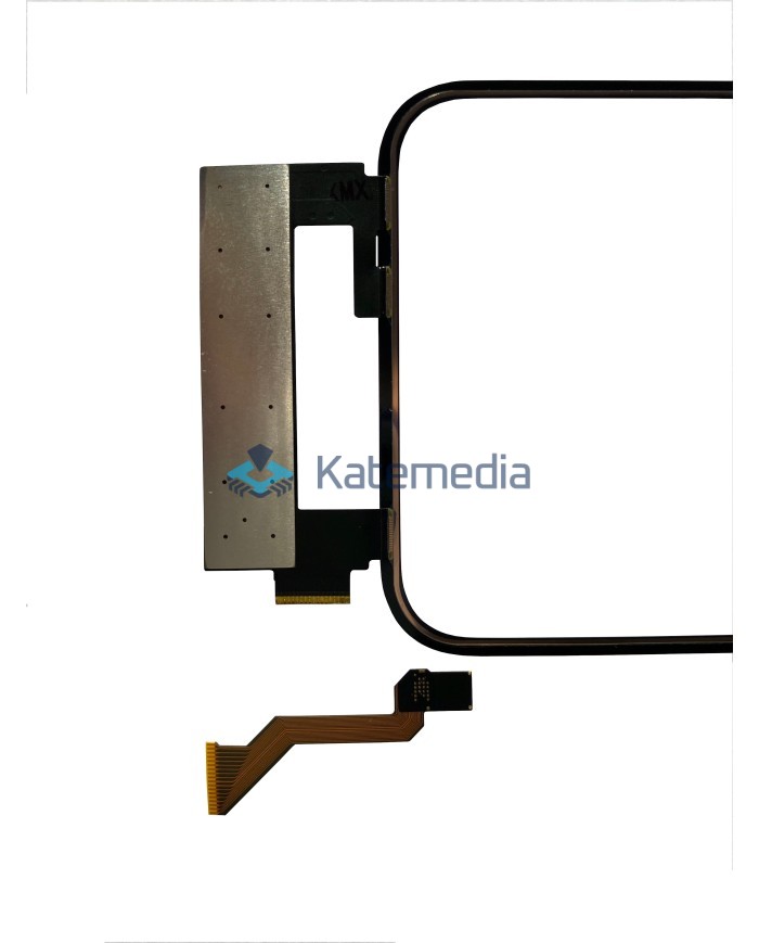 Glass With Touch Plate For IPhone 12 Pro Max Without IC CHIP