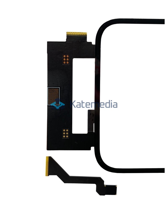 Glass With Touch Plate For IPhone 12 Pro Max Without IC CHIP