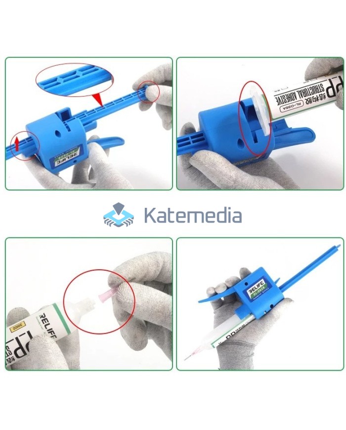 Ręczny dyspenser do strzykawki 10cc Relife RL-062A