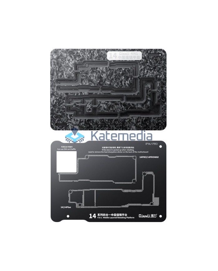 Uchwyt Qianli do Reballingu Kanapki iPhone 14