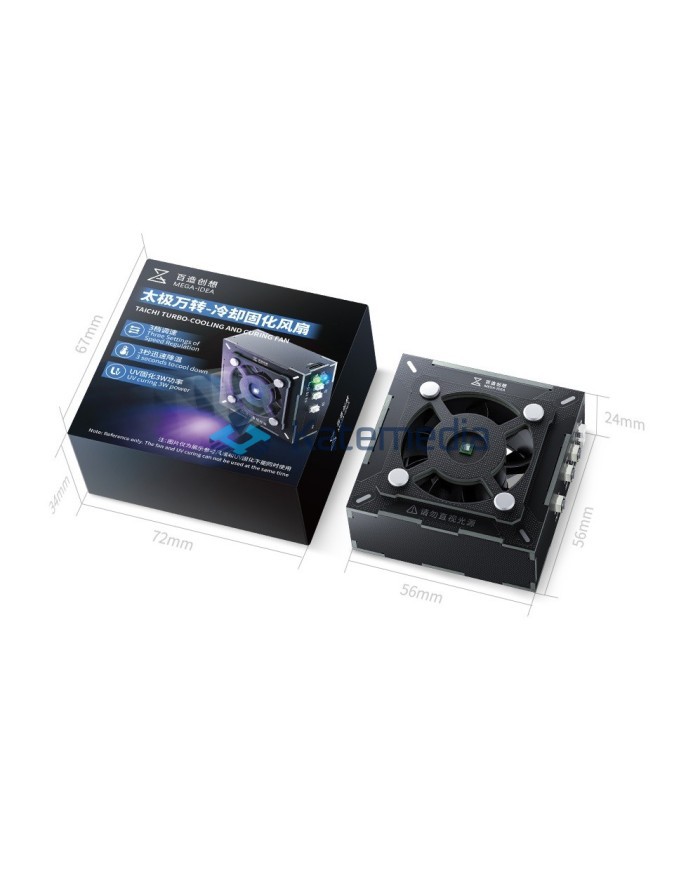 Qianli Mega IDEA service fan with UV lamp