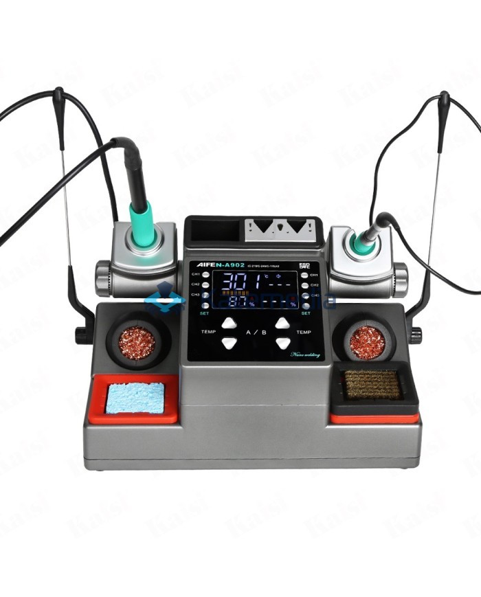 Aifen A902 – stacja lutownicza 350W z 3 kolbami