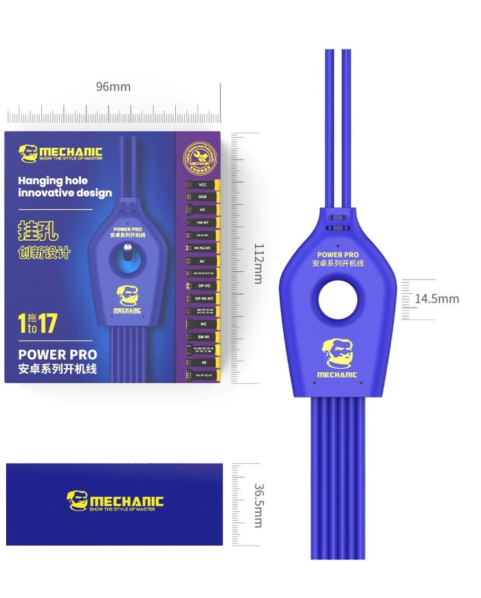 Power boot cables Mechanic Power Pro Android