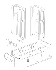 Qianli double holder for HOT-AIR Handle