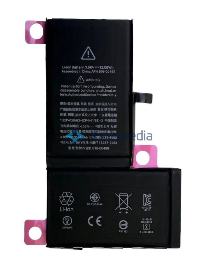 Battery for iPhone XS Max with glue tape