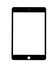 Szyba + klej OCA do iPad 6 Czarna